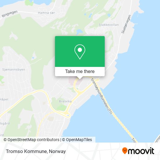 Tromso Kommune map