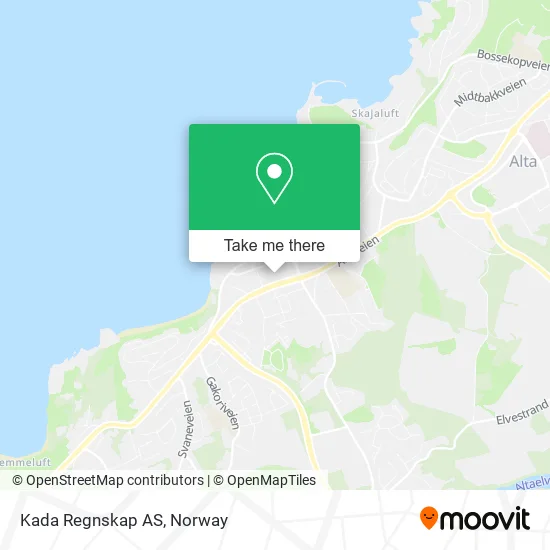 Kada Regnskap AS map