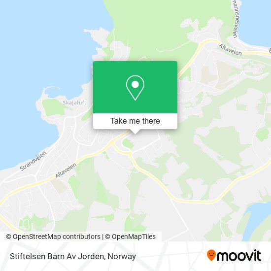 Stiftelsen Barn Av Jorden map