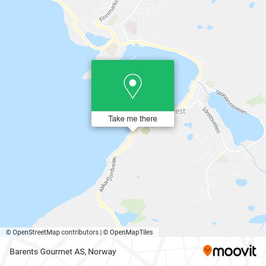 Barents Gourmet AS map