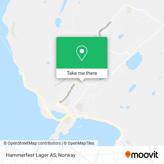 Hammerfest Lager AS map