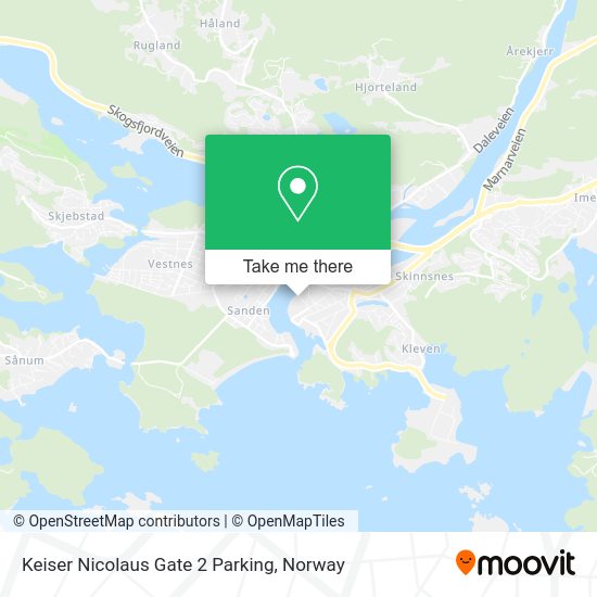 Keiser Nicolaus Gate 2 Parking map