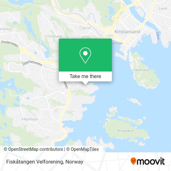 Fiskåtangen Velforening map