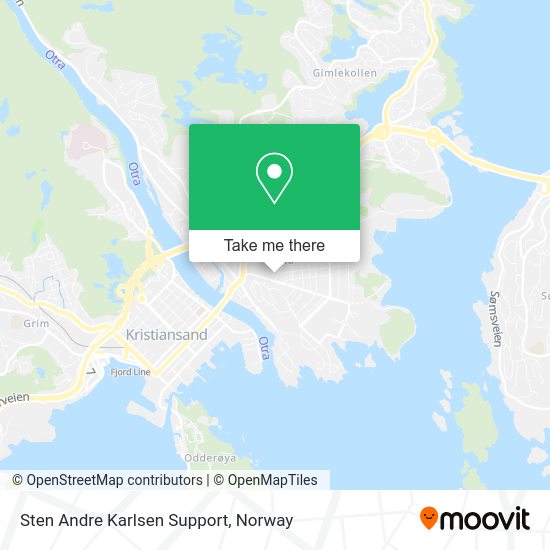Sten Andre Karlsen Support map