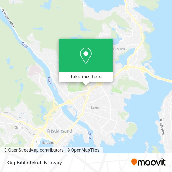 Kkg Biblioteket map