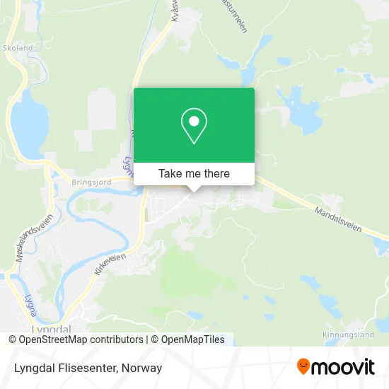 Lyngdal Flisesenter map