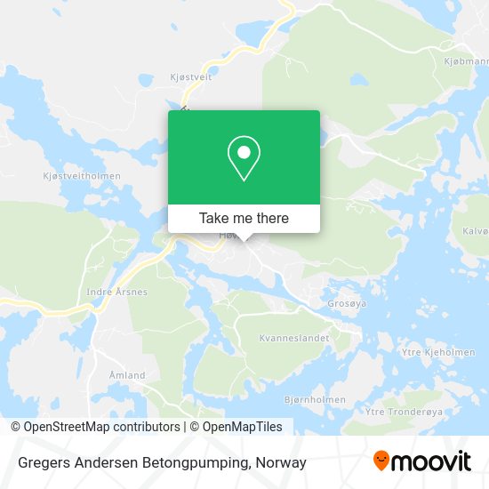 Gregers Andersen Betongpumping map