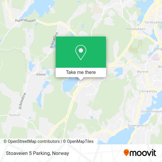 Stoaveien 5 Parking map