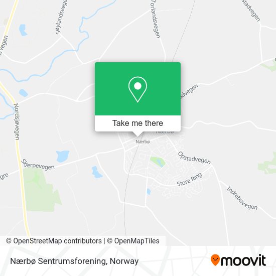 Nærbø Sentrumsforening map