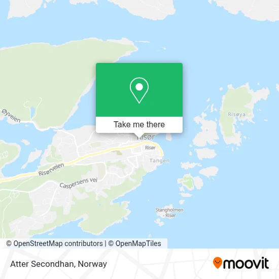 Atter Secondhan map
