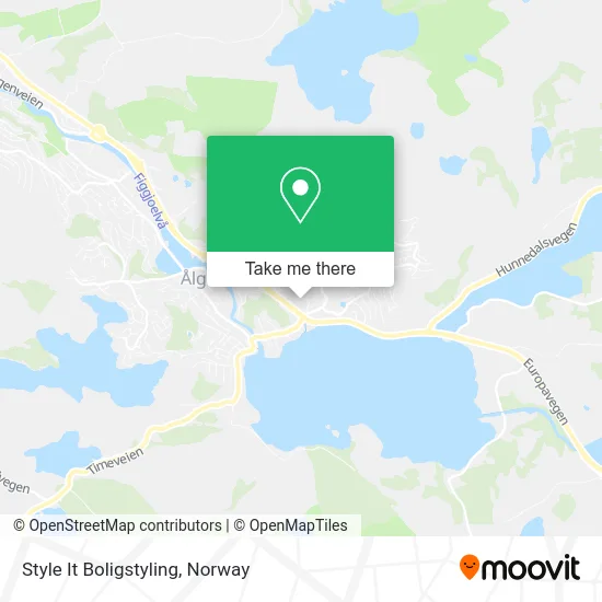 Style It Boligstyling map