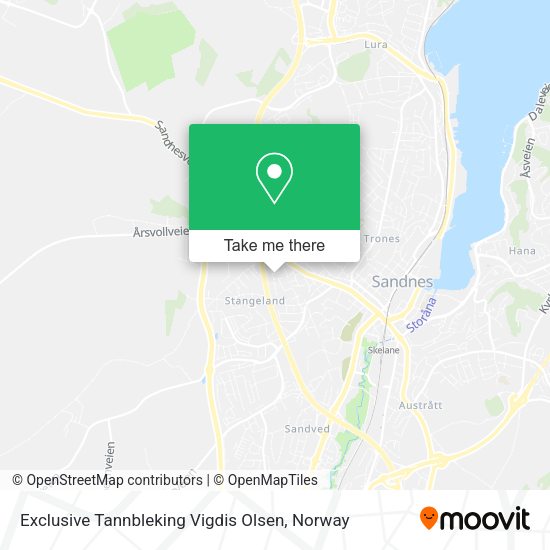 Exclusive Tannbleking Vigdis Olsen map