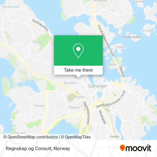 Regnskap og Consult map