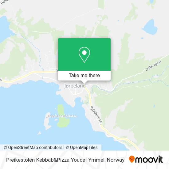 Preikestolen Kebbab&Pizza Youcef Ymmel map