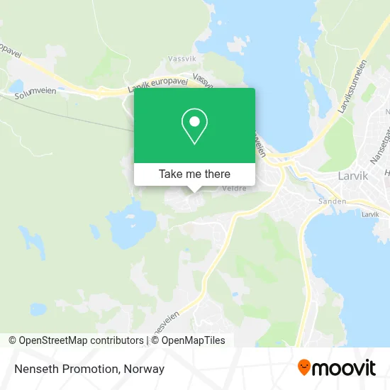 Nenseth Promotion map