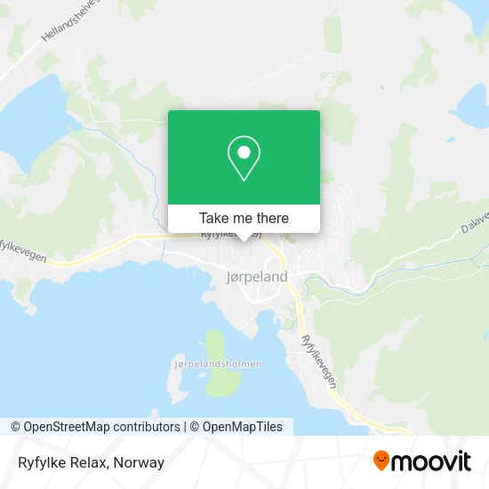 Ryfylke Relax map