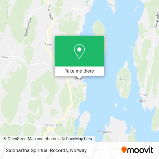 Siddhartha Spiritual Records map