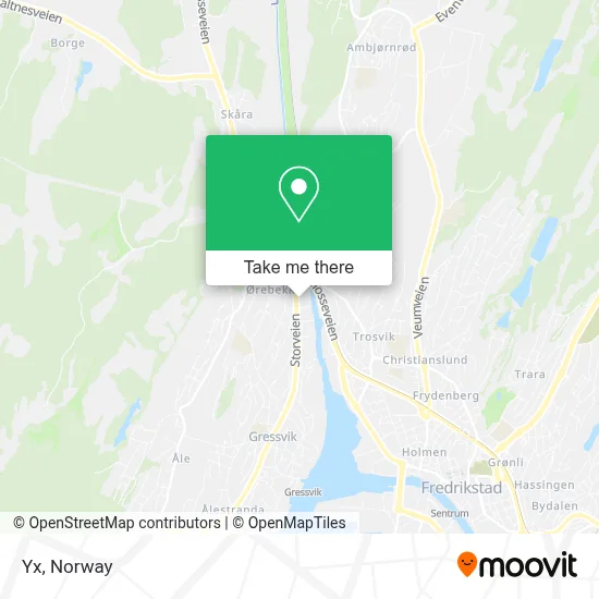 Yx map
