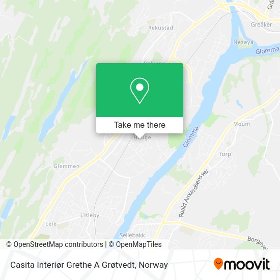 Casita Interiør Grethe A Grøtvedt map