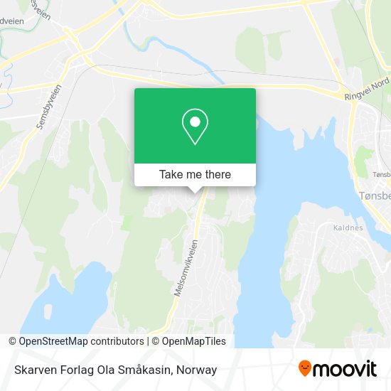 Skarven Forlag Ola Småkasin map