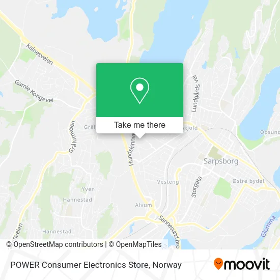 POWER Consumer Electronics Store map
