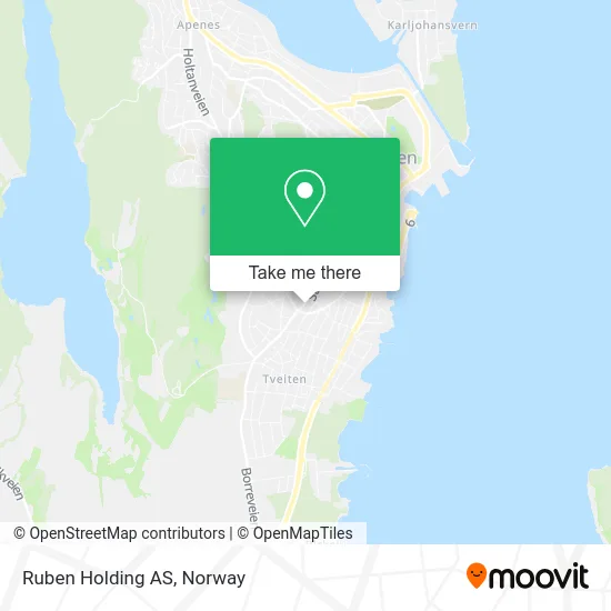 Ruben Holding AS map