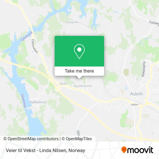 Veier til Vekst - Linda Nilsen map