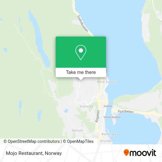 Mojo Restaurant map