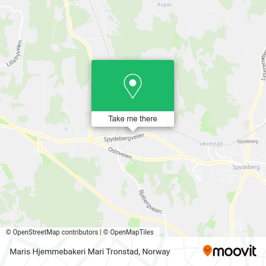 Maris Hjemmebakeri Mari Tronstad map