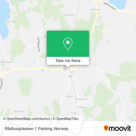 Rådhusplassen 1 Parking map