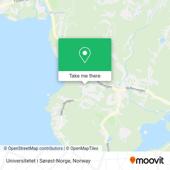 Universitetet i Sørøst-Norge map