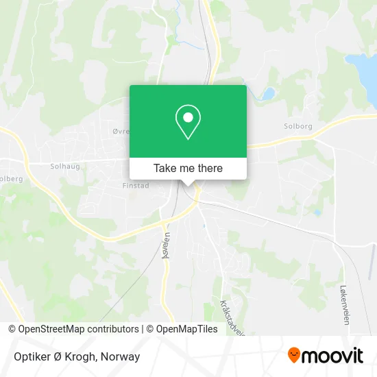 Optiker Ø Krogh map