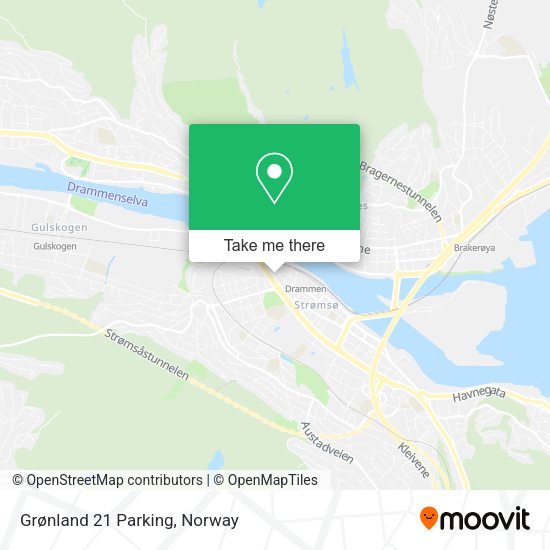 Grønland 21 Parking map