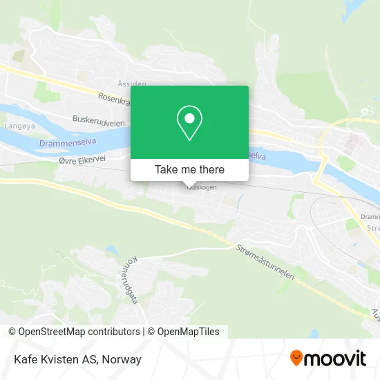 Kafe Kvisten AS map