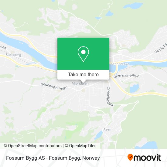 Fossum Bygg AS - Fossum Bygg map