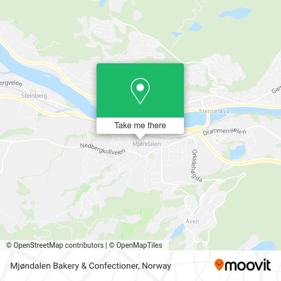 Mjøndalen Bakery & Confectioner map