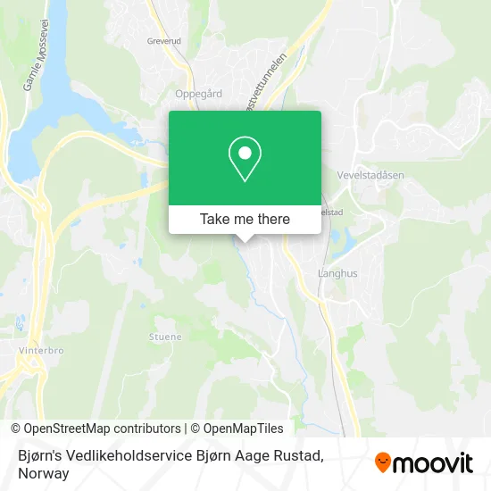 Bjørn's Vedlikeholdservice Bjørn Aage Rustad map