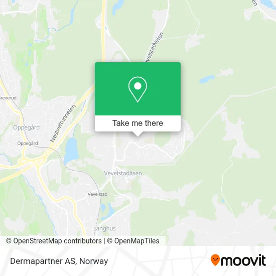 Dermapartner AS map