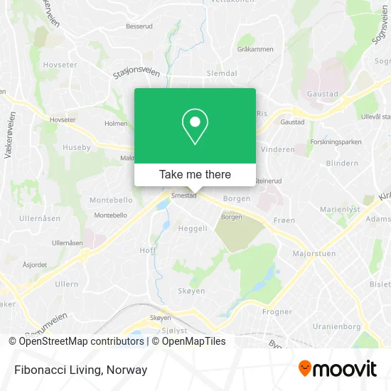 Fibonacci Living map