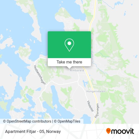 Apartment Fitjar - 05 map