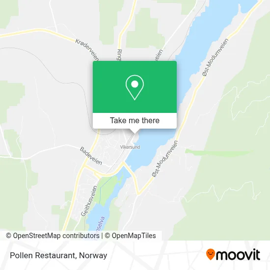 Pollen Restaurant map