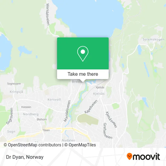 Dr Dyan map