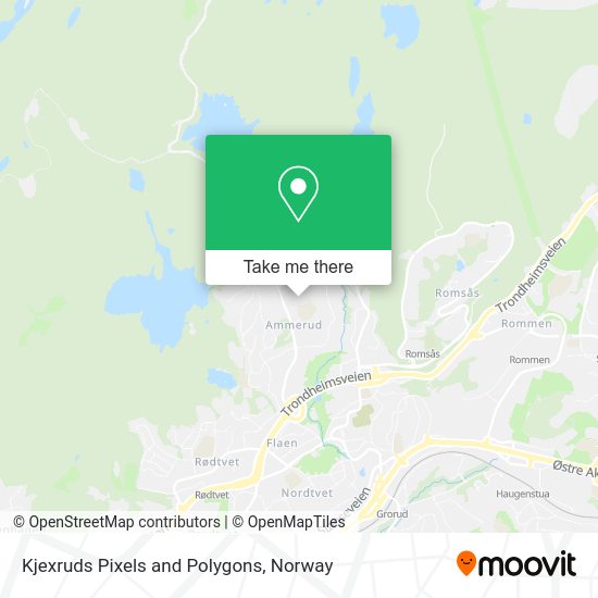 Kjexruds Pixels and Polygons map