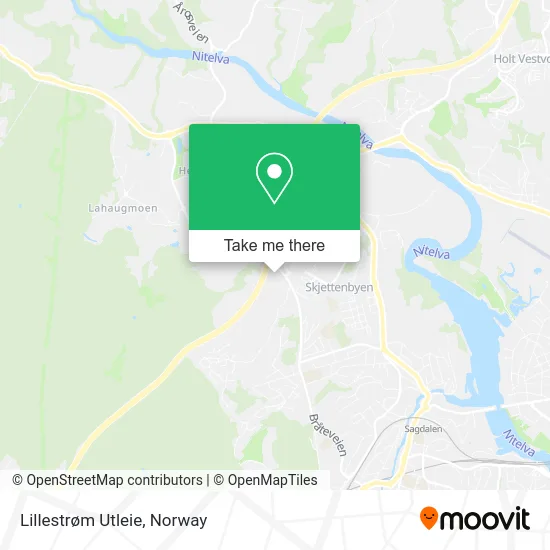 Lillestrøm Utleie map