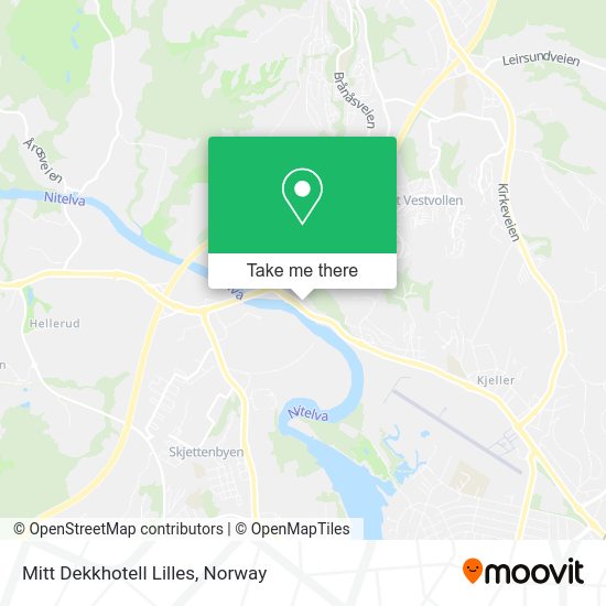 Mitt Dekkhotell Lilles map