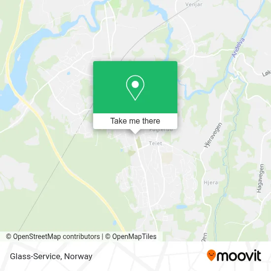 Glass-Service map