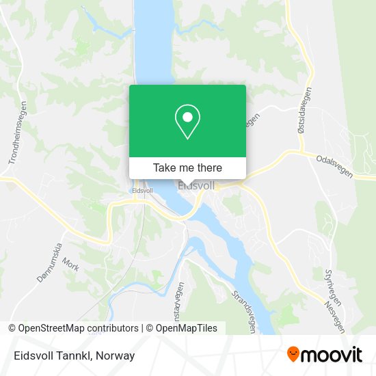 Eidsvoll Tannkl map