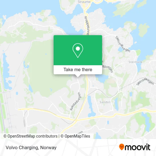 Volvo Charging map