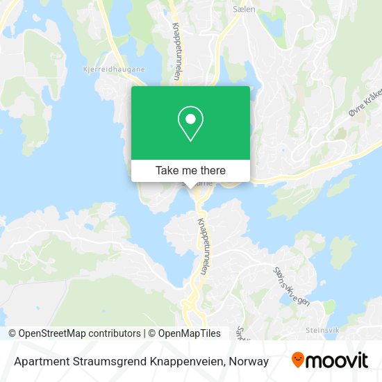 Apartment Straumsgrend Knappenveien map