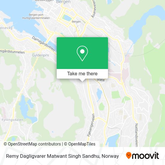 Remy Dagligvarer Matwant Singh Sandhu map